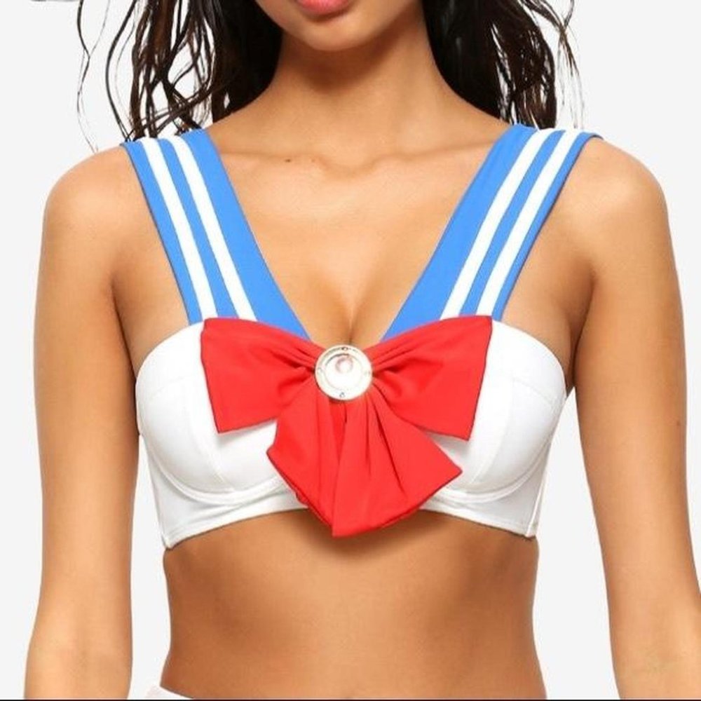 Hot Topic Sailor Moon Bikini Top Swimwear or Cosplay